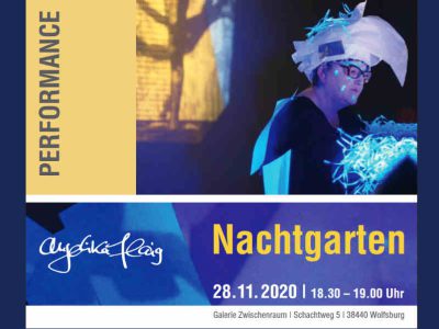 Angelika Flaig - Performance „Nachtgarten“