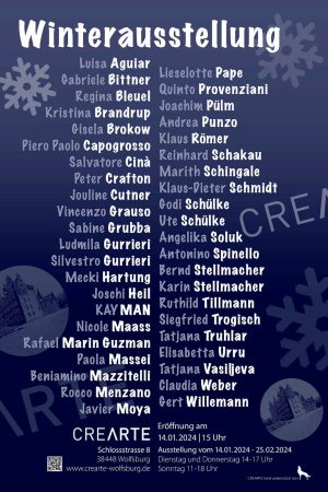 © CREARTE e.V - Winterausstellung der Mitglieder 2024