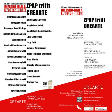 © CREARTE e.V. Ausstellung - Bielsko-Biala - ZPAP trifft CREARTE 02.07. - 30.07.2023