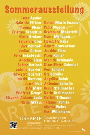 © CREARTE e.V. - Sommerausstellung der Mitglieder 2023