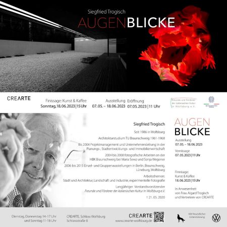 © Siegfried Trogisch - Ausstellung - AUGENBLICKE - 07.05 - 18.06.2023